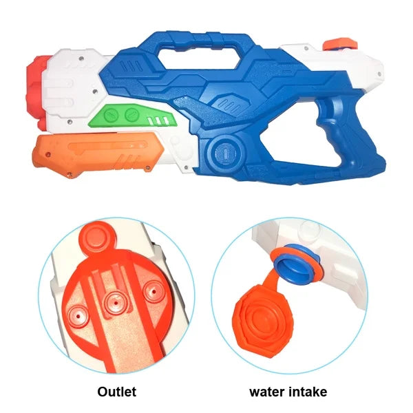 Ring Kids Print Penguin + 1 liquid Gun 3 Capacity Yejaeka Swim Large