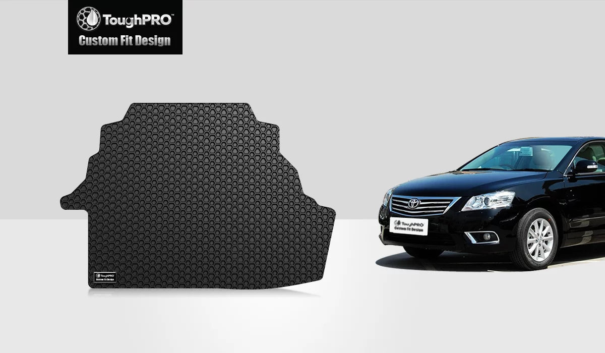 Black Compatible - - Mat ToughPRO Rubber climate TOYOTA Camry 2011 with in (Made Trunk - Heavy USA) - Duty All