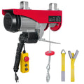 Remote SKYSHALO Electric 480W Hoist Winch 440lbs 110V with Wired Control Crane