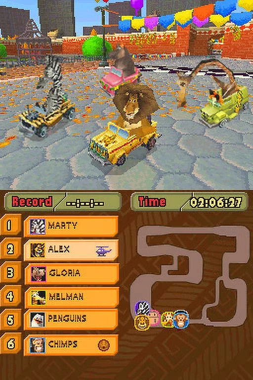 Madagascar Mad Karts of Activision