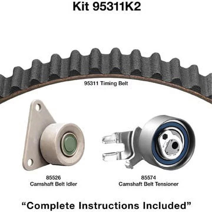 select: Kit S60, 2012-2016 95311K2 Belt Dayco 2006 Timing VOLVO XC90 VOLVO Fits