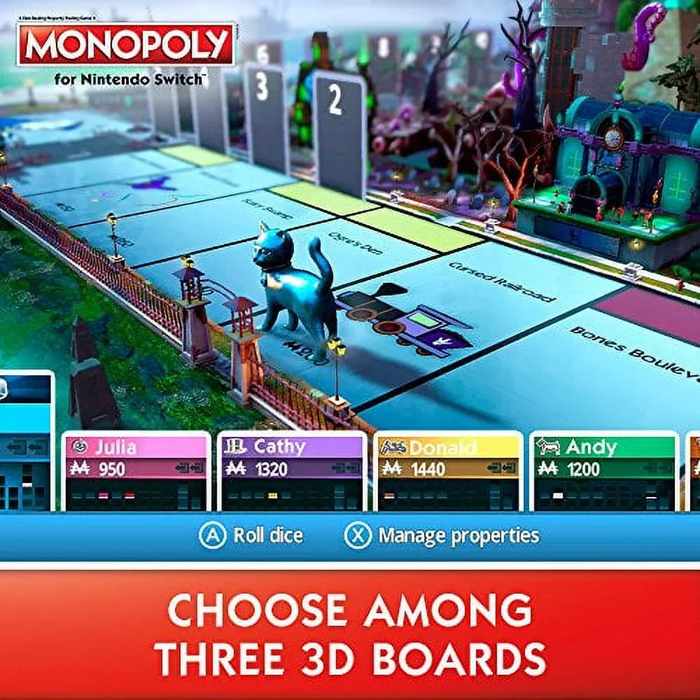 [video NSW MONOPOLY game] FOR [video game] (US) NINTENDO SWITCH