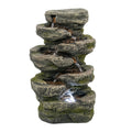 Soothing - Rock liquid Sounds liquid Fountain Lighting LED Cascading &