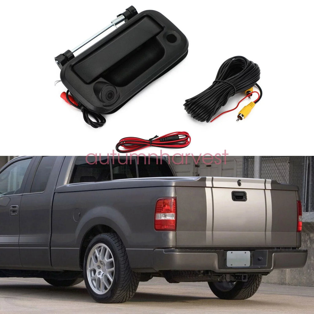 View Tailgate for Camera with Handle Camera Rear Backup F150/F250/F350/F450