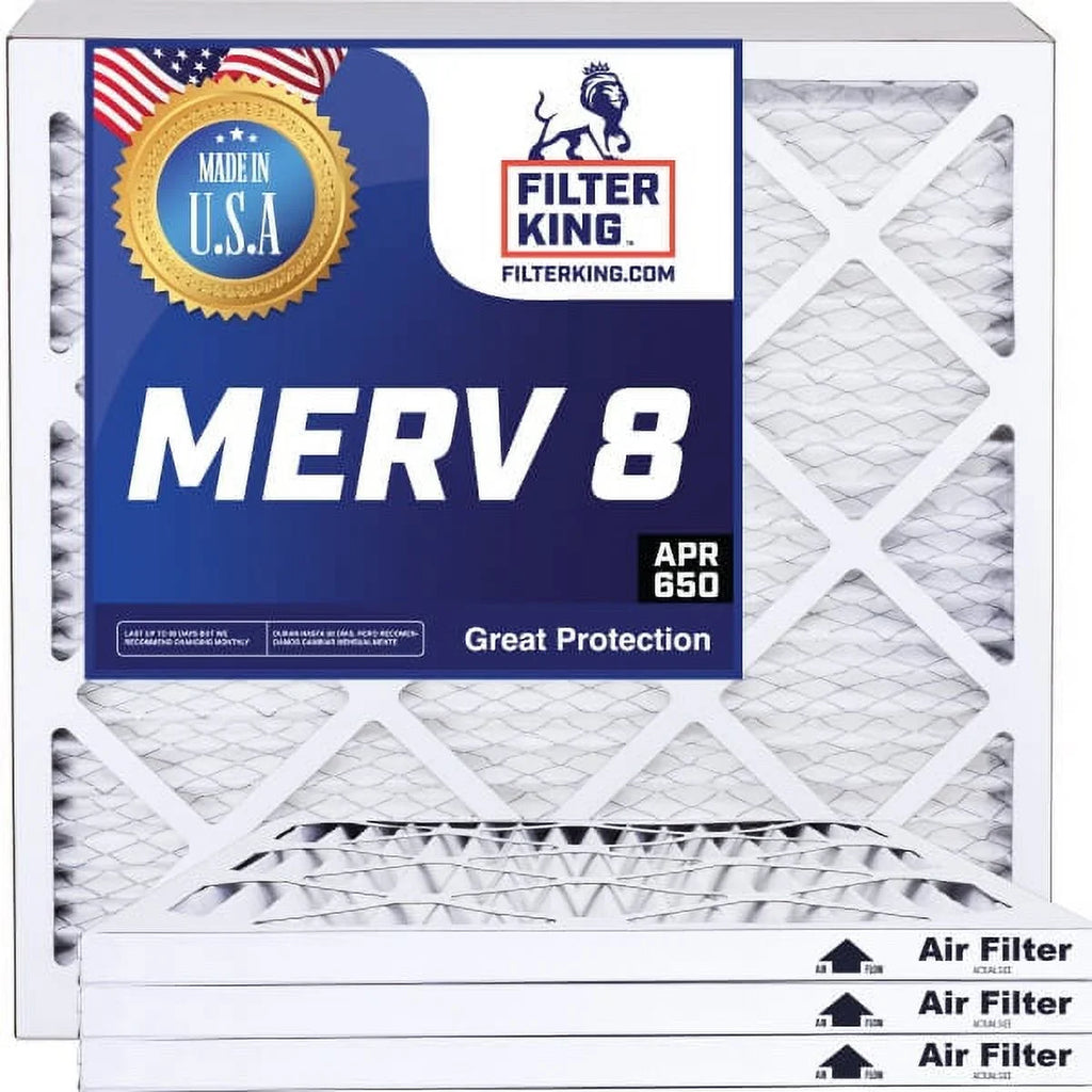 Filter x Actual | 31.5x14x1a Filters HVAC Air A/C Pleated Furnace x MADE 31.5 | MERV Filter .75" | 14 4-PACK King 8 | dimension: USA IN