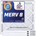 Filter x Actual | 31.5x14x1a Filters HVAC Air A/C Pleated Furnace x MADE 31.5 | MERV Filter .75" | 14 4-PACK King 8 | dimension: USA IN