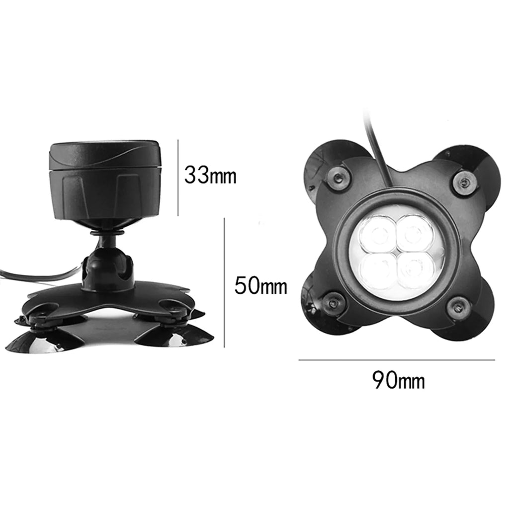Remote Pool Angle for Rotatable Aibecy Line Pond Diving Patio with Swimming Light Courtyard Fountain Underwater Kit Control