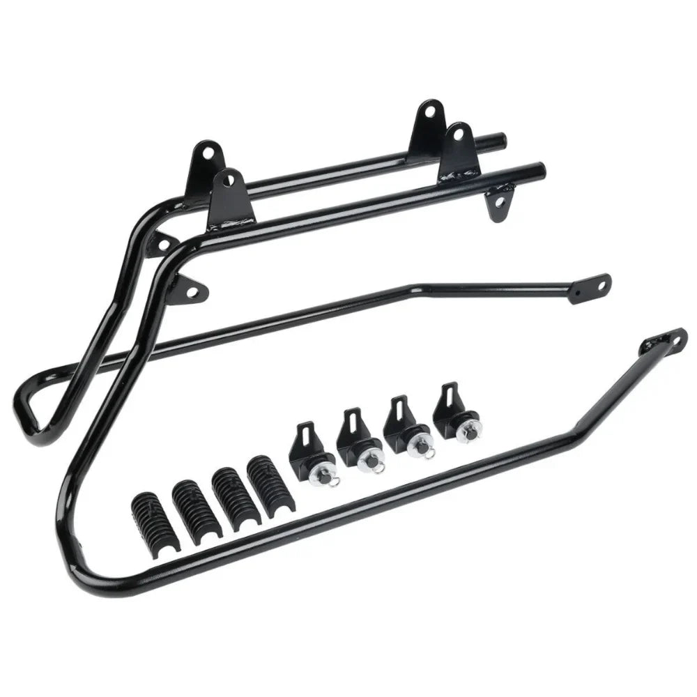 Brackets For Saddle Hard Saddlebags w/ Bags Conversion FLST Harley-Davidson