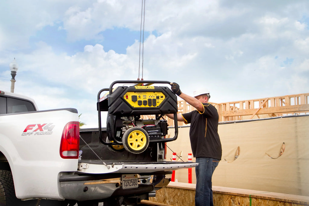 Watts Portable Hook 15,000/12,000 Generator Start Equipment Champion with Power and Lift Electric
