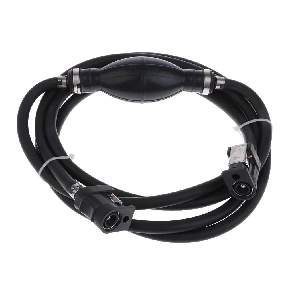 Marine Tank Line Boat Universal 6.5x11mm Petrol (Rubber) Connector And Fuel Bulb with RVs -