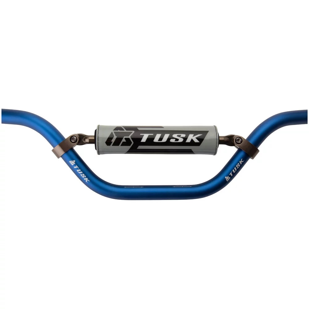 YZ T-10 Aluminum 2000 Bend LX4 Tusk For Silver Mini LEM 7/8" Handlebar