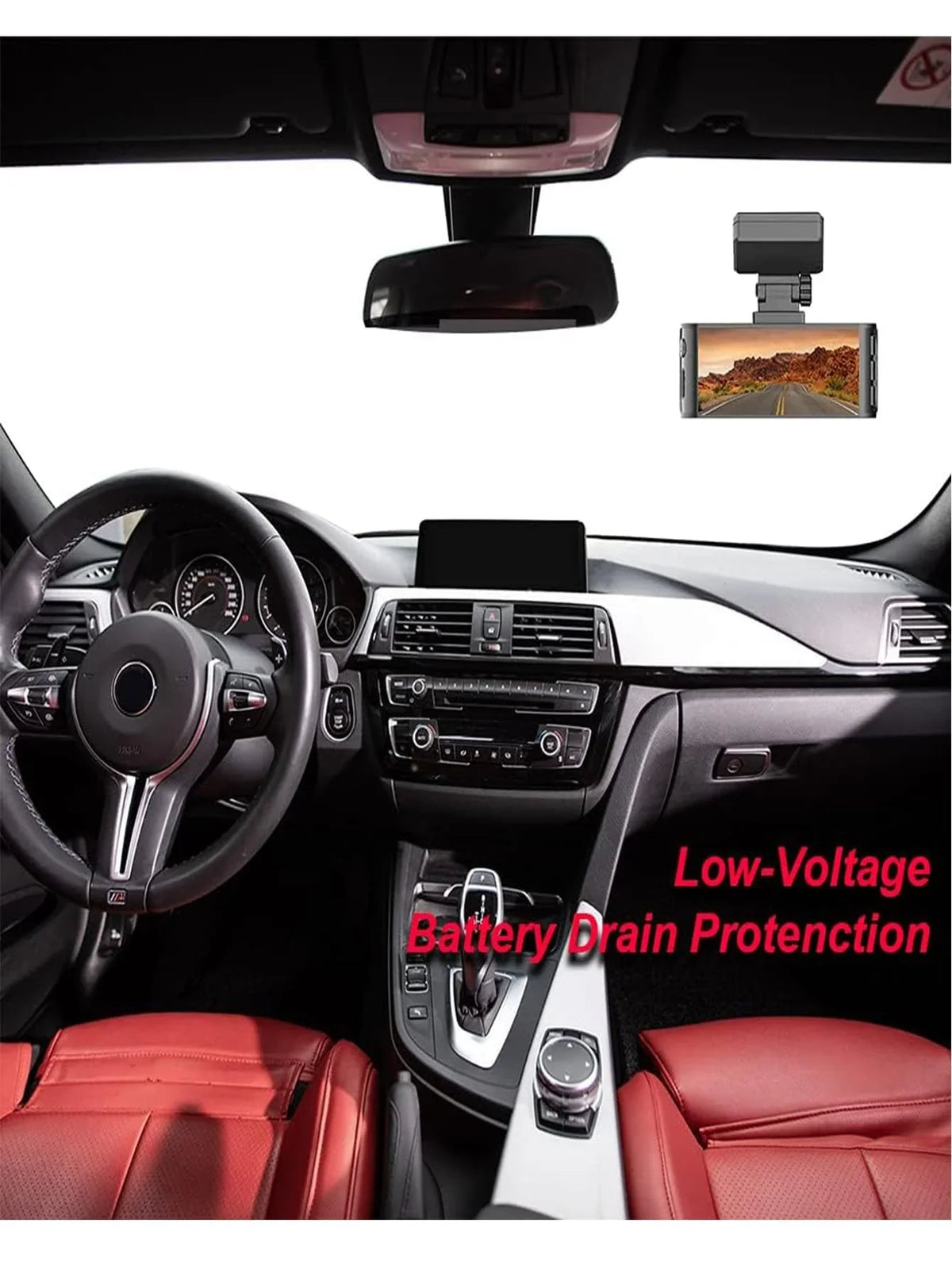 Type-C Kit Front Cam 4K Wi-Fi, with Camera, Hardwire Dash and GPS