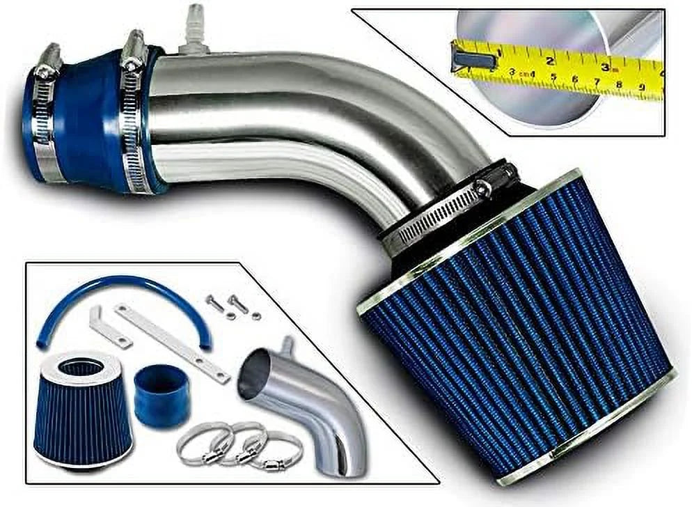 Gdi Racing Hyundai + / Rtunes Intake 12-15 Air / / Hyundai Combo 1.6L Elantra â€¦ 11-13 Rio 1.6L Accent 12-13 Veloster Ram Hyundai Short Kia BLUE 11-13 Compatible 1.8L Kit Filter For Engine