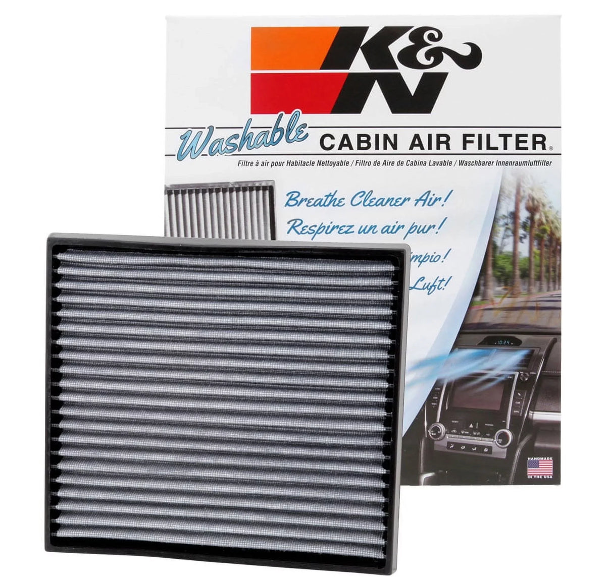 Washable Cabin Toyota, & VF2008 your Reusable K&N Incoming HIGHLANDER, Lexus Fits 2001-2007 Air LEXUS RX for 1999-2003 select: Filter TOYOTA Air Cleans Freshens and