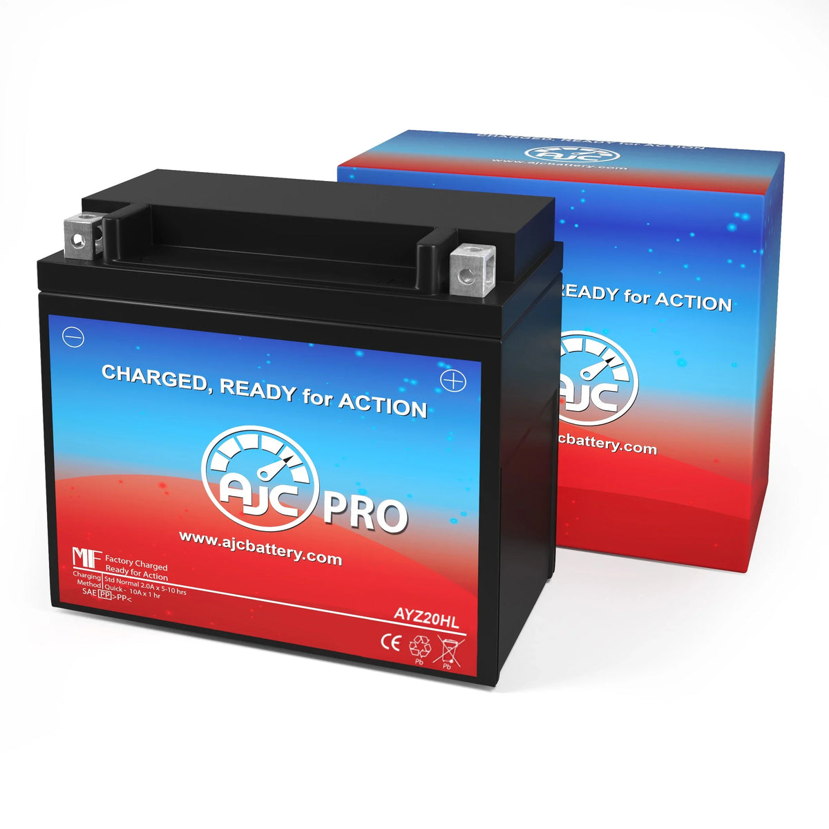 Battery (2005-2008) GTx Snowmobile Replacement Pro Compatible with 550CC 550F Battery Bombardier AJC