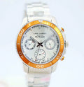 Navigator 134SSOSB Steel Watch Lars Sea Steel Orange Larsen Bezel 46mm Men's