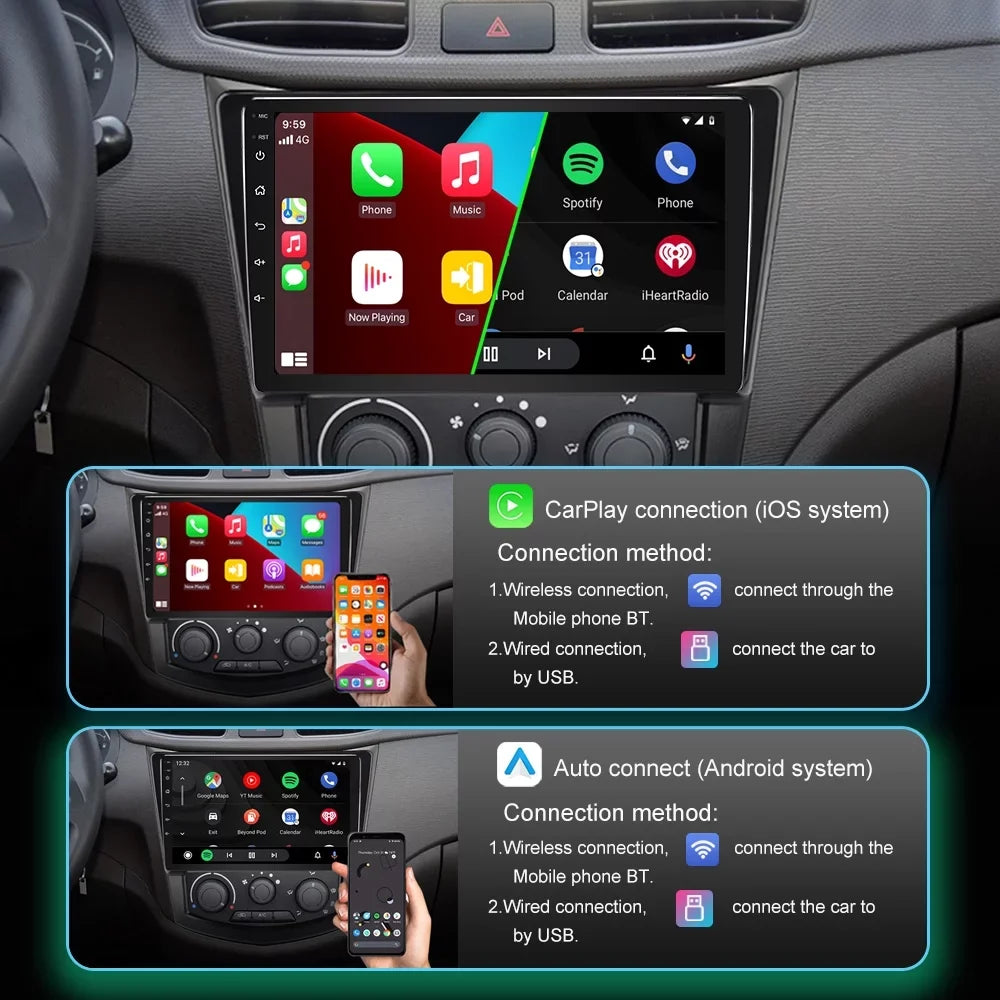 Stereo 10 Navigation 2+32GB Camera for Nissan GPS Sylphy Sentra 2012-2018 with JMANCE Backup Android Car