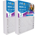 with USA 2200 Comparable Compatible AIR. MPR - CLEAN Filter MERV 4511 Made Furnace by 13 Air Premium FPR 2 FILTERS to ReservePro & 16x25x5 16x25x5 AIRX 9 Pack WICKED 1500 Filter