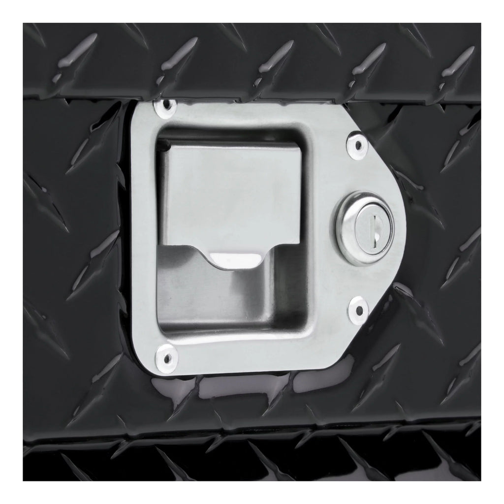Tool RigidCore Black Gloss Aluminum Lid with UWS Heavy-Wall Low Truck EC10592 Profile, 72-Inch Box