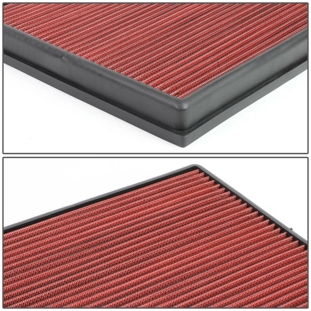 Durable 2011-2019 1.4/1.6/2.4 Drop-In Teledu Filter Panel For Red Buick Chevy Dry Air