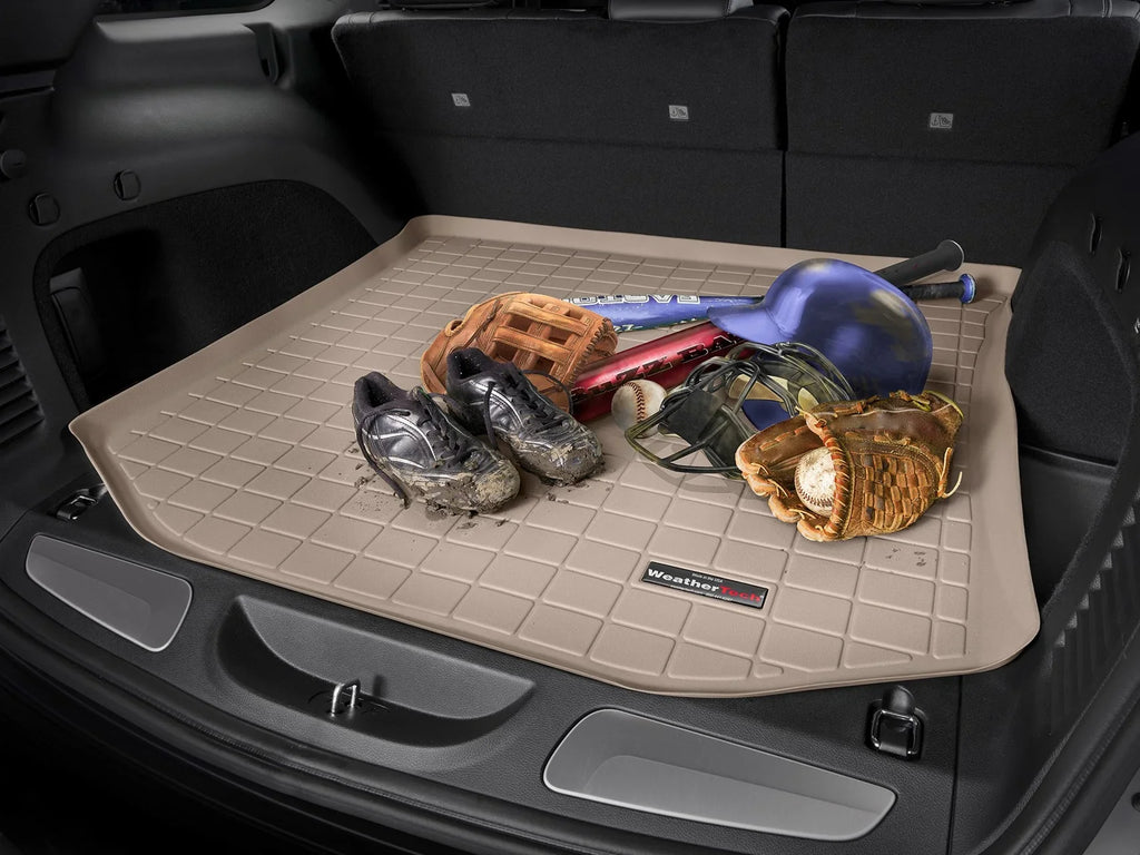 '- Cargo 2005-2010 Trunk Row Odyssey with Seating, Behind Liner WeatherTech 3rd Honda Tan compatible