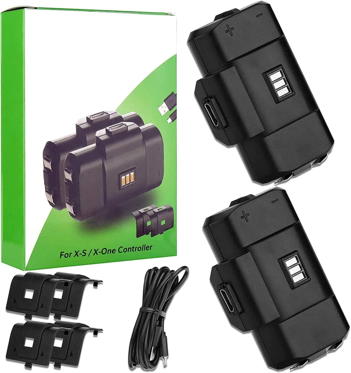 8pcs One X/S 4x X/S Pack Controller For Battery Covers Series with XBox Rechargeable Battery
