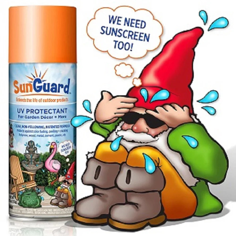 and & exterior Cracking Protectant SUNGUARD Peeling Fading Decor, for Spray More Prevents Furniture UV (6-Pack)