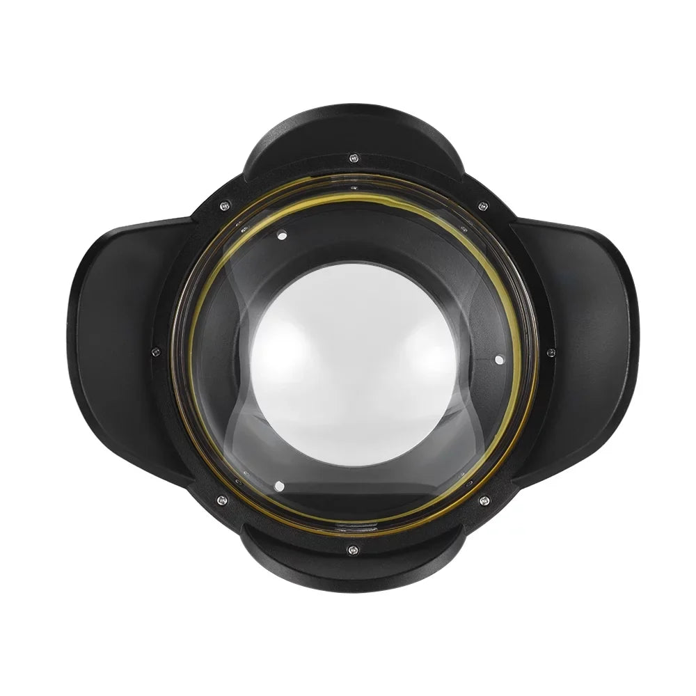 Port Lens Fisheye Case 197ft 197ft Cover Cover 67mm Round MEIKON Cover Dome 60m/ 60m/ Port Case Case Port 197ft Lens Waterproof Camera Shade Adapter Waterproof Shade 60m/ Port,Shade Wide Wide Lens