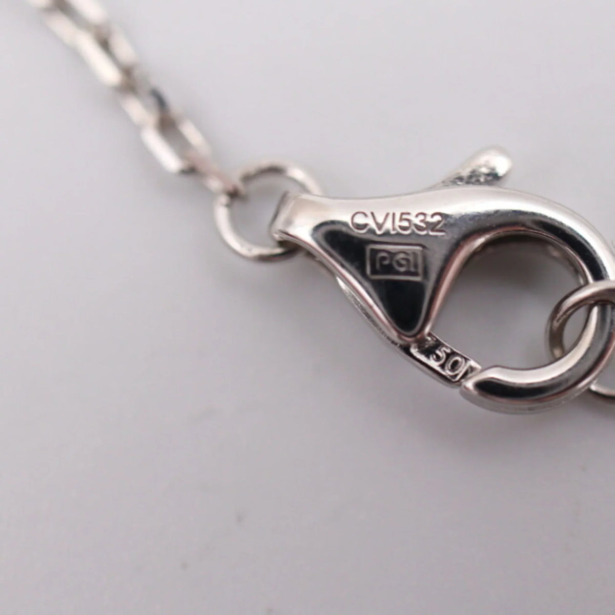 pendant CRB7224532 black 750 white gold necklace ceramic Pre-Owned (Good) CARTIER Trinity K18WG diamond Cartier