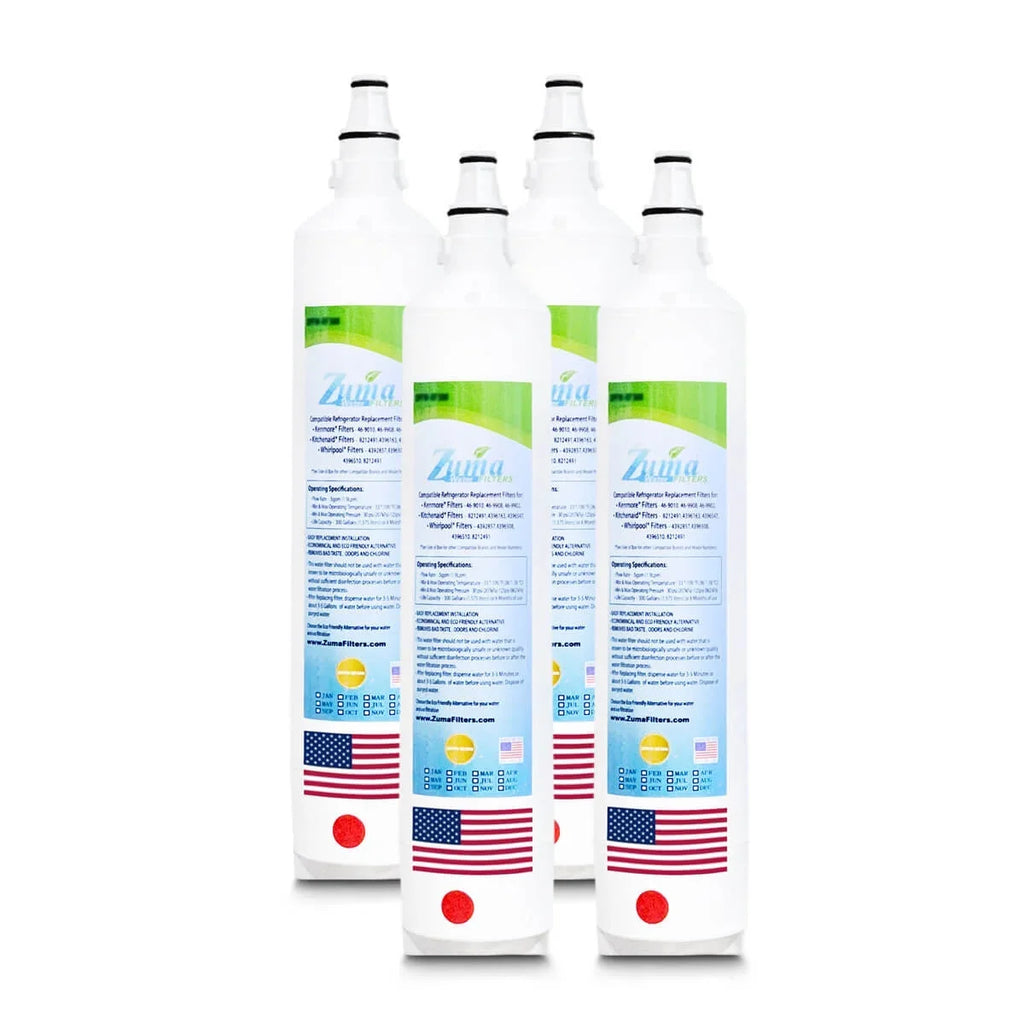 Brand # , in Model with Pack ZWFZ1-RF750 , Compatible - , liquid - Filters Subzero® ZUMA IT30RIDRH 4 Made U.S.A.