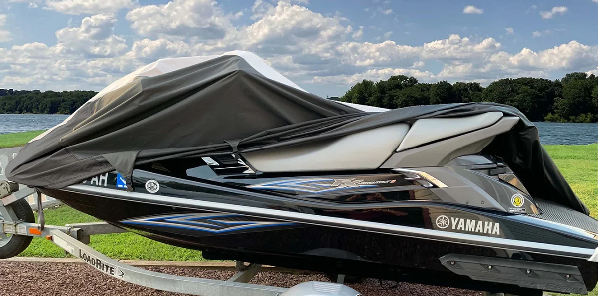 HEAVY-DUTY Jet PWC Compatible Travel 1-2 Ski SL1050 Cover Cover SUPER Cover Polaris for JetSki Boat PWC Seater SL1050 1997