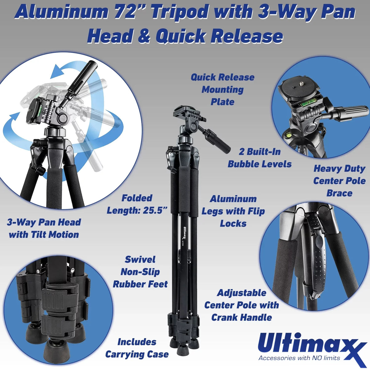 72” Deluxe Lightweight a6400 Alpha FE SanDisk with & Tripod Accessory Camera + Ultimaxx Much 64GB More Ultra Manual & 28-60mm f/1.8 Lens 25mm SDXC, Bundle: f/4-5.6 Lens Mirrorless Digital