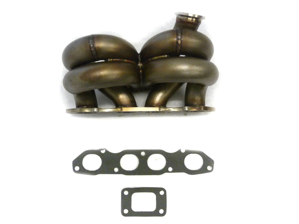 By thru 44mm For 2004 OBX-RS Stainless Manifold Honda S2000 T3 Fitment WG V-Band 00