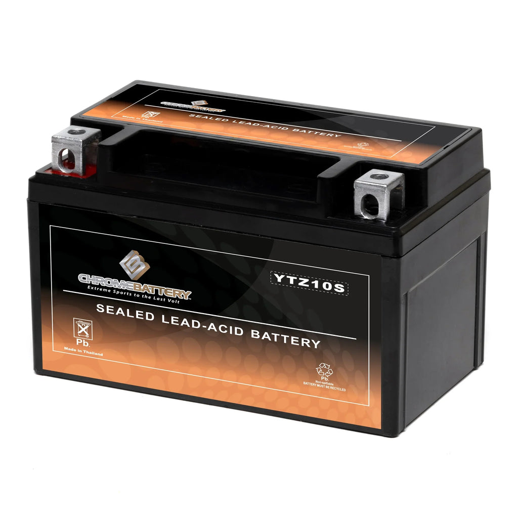 1000 12 Al8 - Suzuki 2018) for Cc Battery Chrome Z, YTZ10S-BS (YTZ10S (2017 Battery Ah, Volt,8.6 Motorcycle Years CCA) 190 Gsx-r1000,