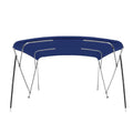 46" 4 Foot Bimini 73" - Boat Top W H Cover 8 Bow New Blue 78" Navy