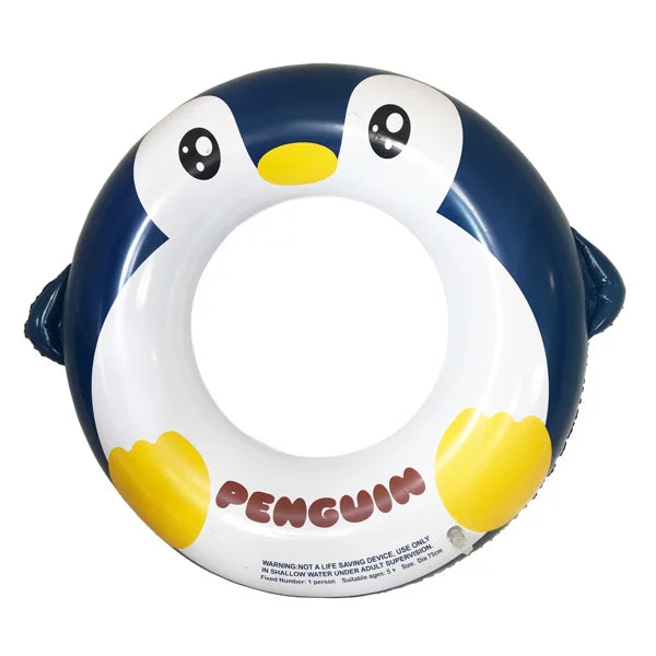 Ring Kids Print Penguin + 1 liquid Gun 3 Capacity Yejaeka Swim Large
