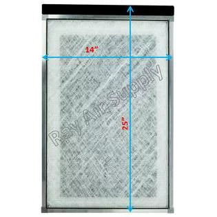 MicroPower Pads Air (3 Replacement Guard RayAir Cleaner 14x25 Pack) Filter Supply
