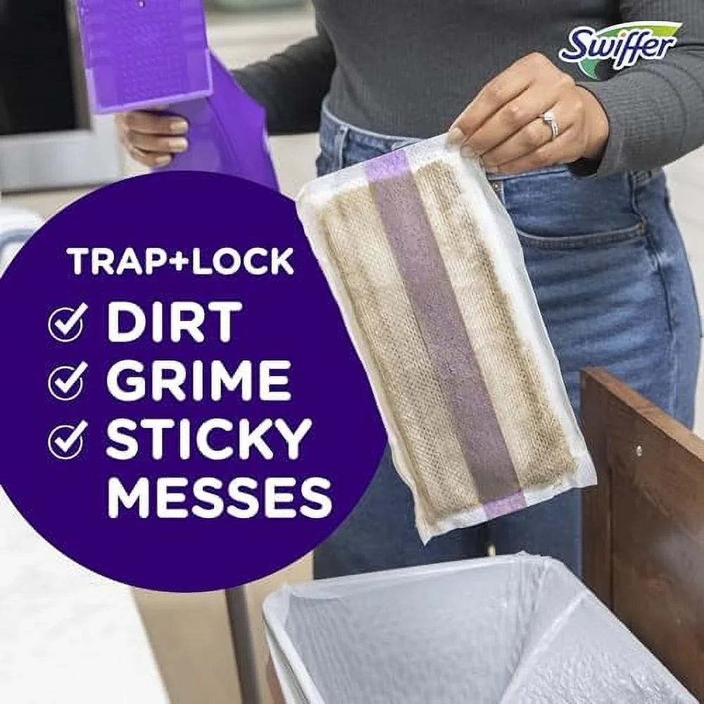 Cleaner Mop Refill, Multi Pad WetJet Hardwood Count Floor Swiffer Surface, Spray 24