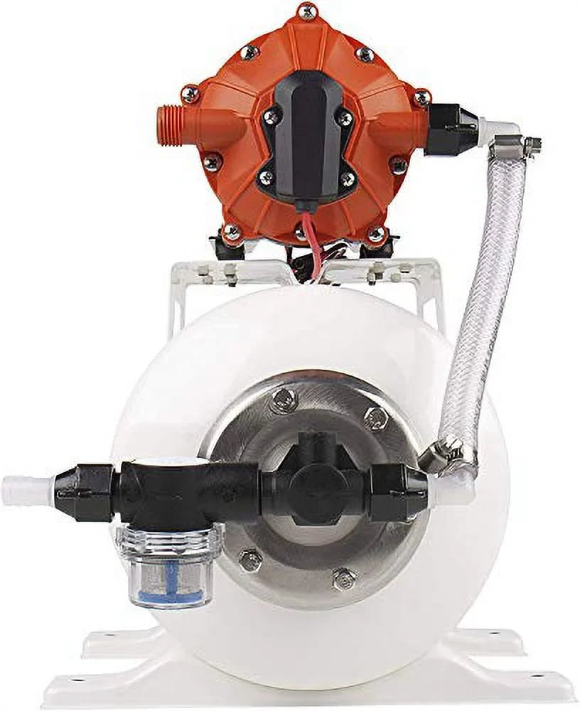Tank Gallon Pump liquid PSI, Accumulator 2 5.5 Tan - and GPM, System SEAFLO 60 12V,