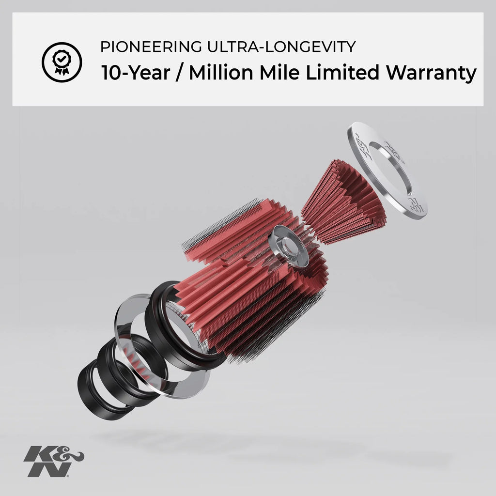 Industrial Duty: Filter: E-9156 K&N High Performance, Heavy Air Engine Premium, Filter, Replacement Washable,