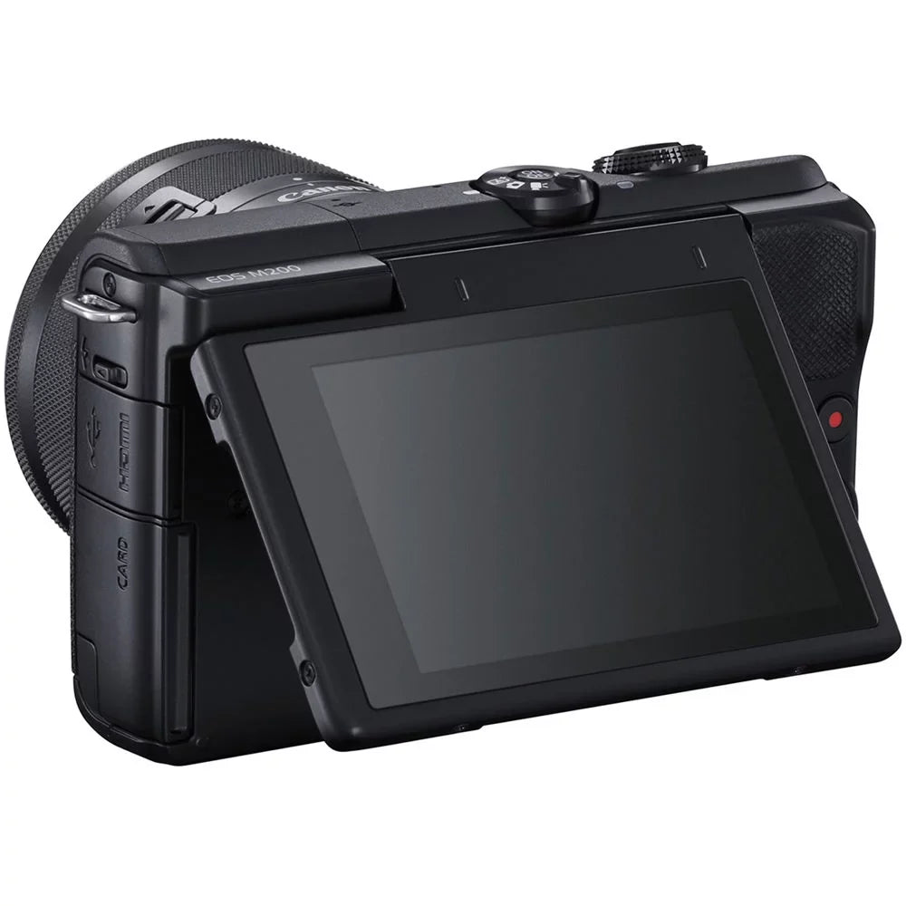 with Canon Digital Mirrorless M200 Lens 15-45mm More (3699C009) Camera EOS +