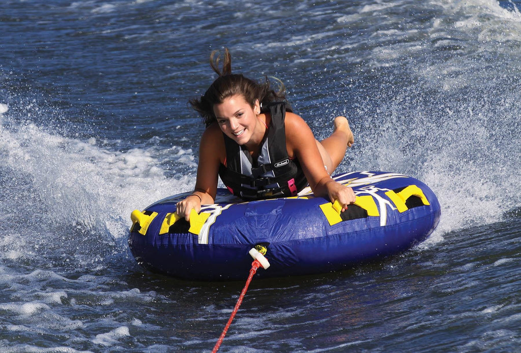 '+ 2 Strike Towable 12V Pump Rider Airhead Tube Inflatable Single Air Portable