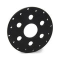Black Racing with MPD Hub Brake Rotor Spline, 42 MPD86500 to in. Adapter Sprint Anodize