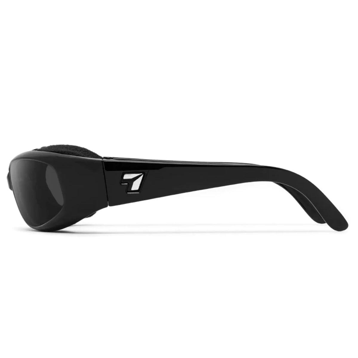 Photochromic Glossy Sunglasses, Chubasco Extra 7 Dark Lens, Black Eye DARKshift