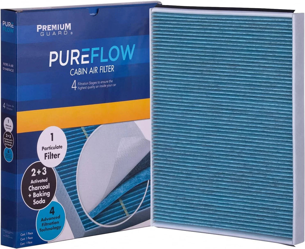 DeVille, DTS Air Filter Eldorado, | 2000-02 Cadillac Cabin Fits 2006-11 2000-04 Pureflow PC5477X