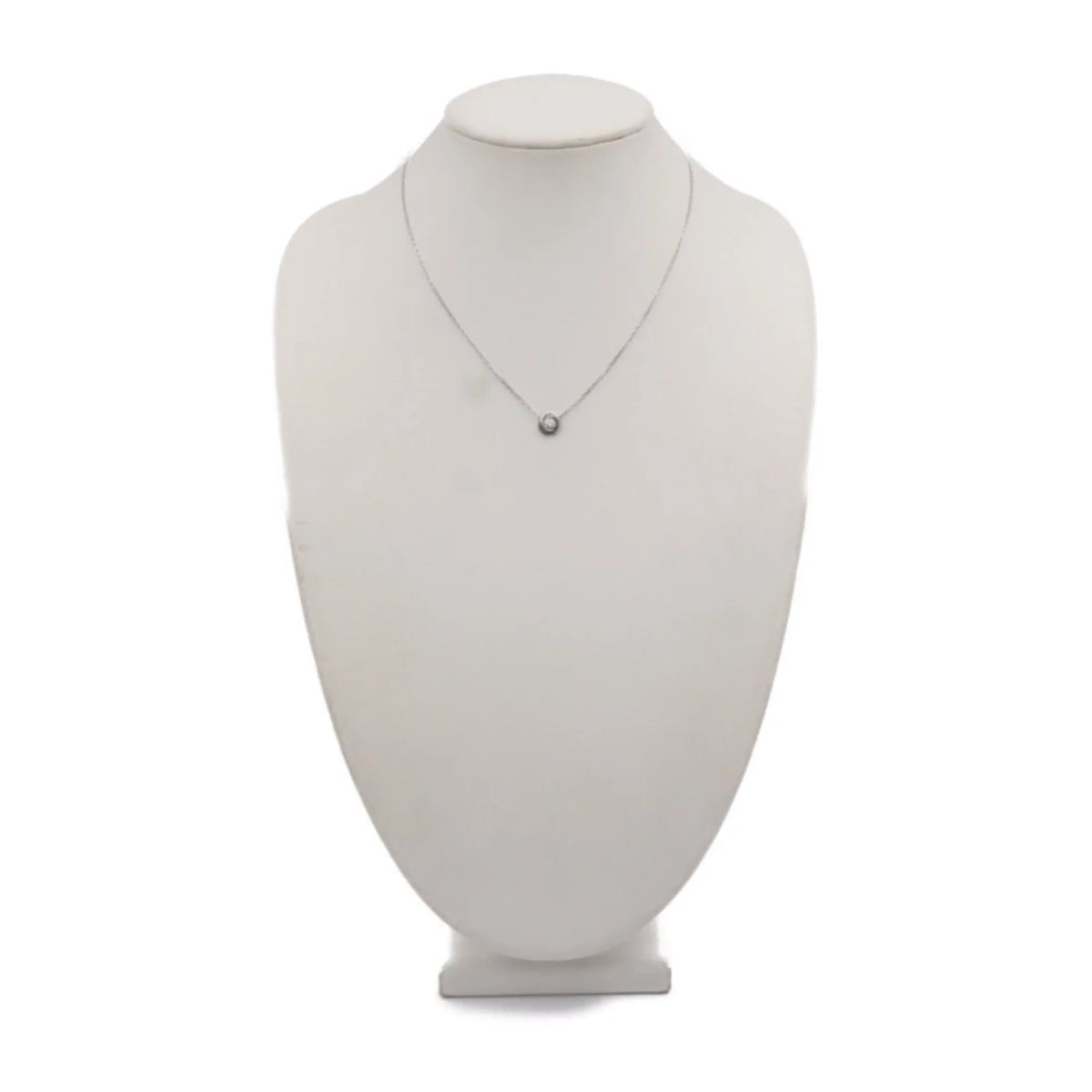 pendant CRB7224532 black 750 white gold necklace ceramic Pre-Owned (Good) CARTIER Trinity K18WG diamond Cartier