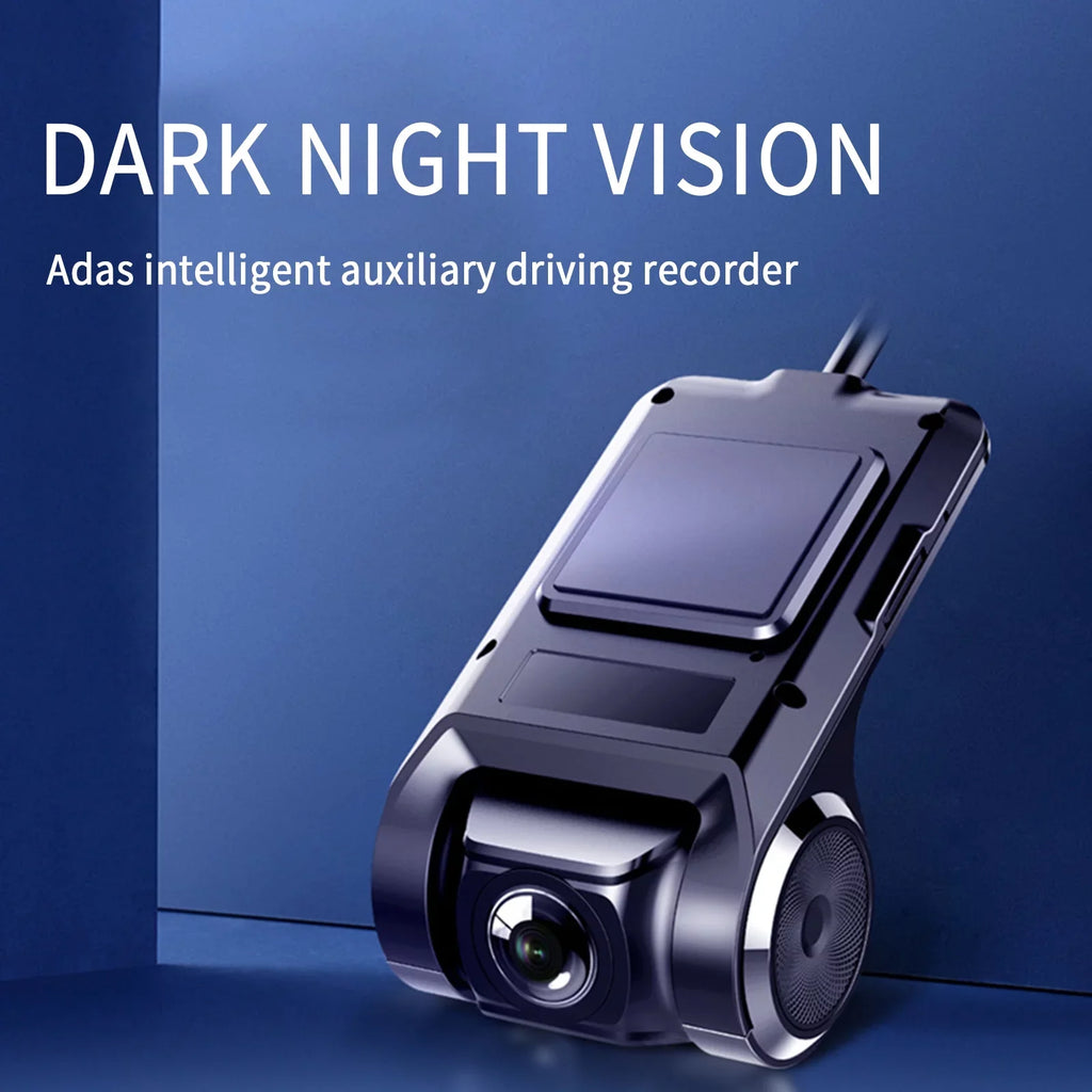 ADAS Motion Dash Recording G-sensor DVR Detection Cycle Player Cam Android USB