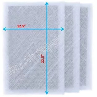MicroPower Pads Air (3 Replacement Guard RayAir Cleaner 14x25 Pack) Filter Supply