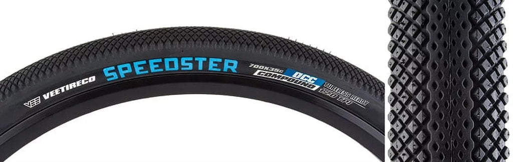 Blk 700x35 BProof 120tpi Ebike Belt Vee Tire Co. Tubeless Aramid Tire Speedster