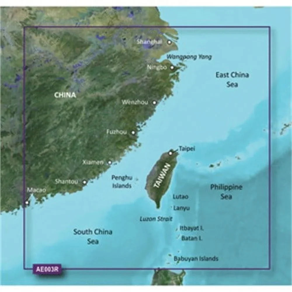 BlueChart® HD g3 - microSD™/SD™ - Taiwan Vision® Garmin VAE003R -